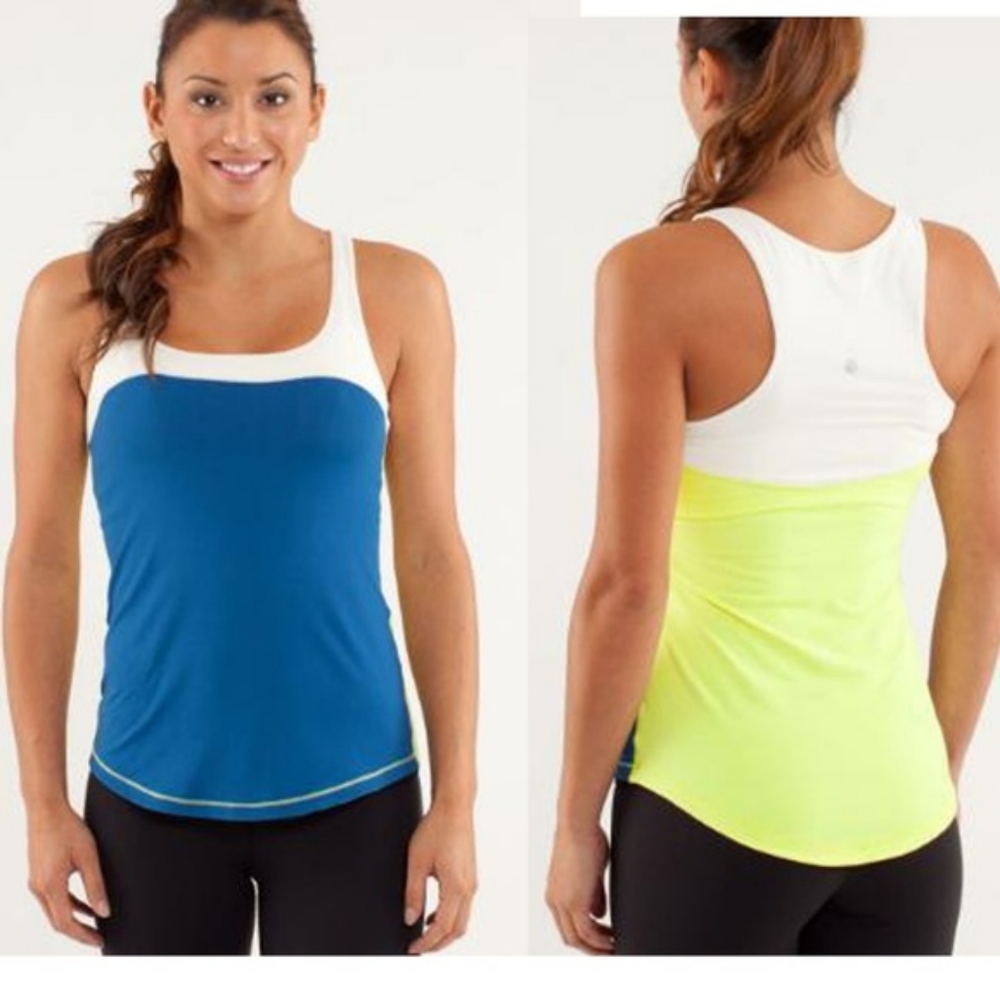 Lululemon Run: First Base Tank Limitless Blue